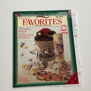 Donna Dewberry’s one stroke favourites. Softcover 34 page